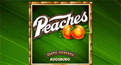 Desktop Screenshot of peaches-augsburg.de